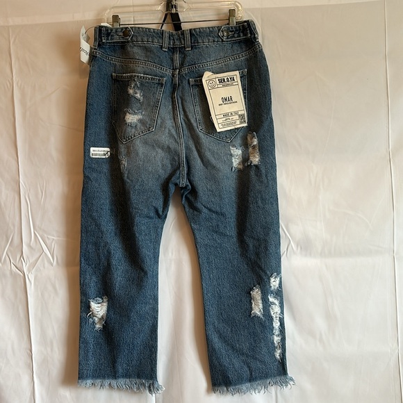 SER.O.YA. OMAR DROP BOYFRIEND JEAN. Size: 30. - Picture 2 of 11